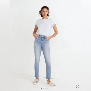 Madewell The Perfect Vintage Jean in Coffey Wash: Worn-In Edition Size 28